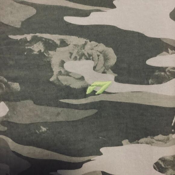 NANA JUDY Favour Crewneck Long Sleeve Sleeves Detail Rose Camo XL - Picture 6 of 8